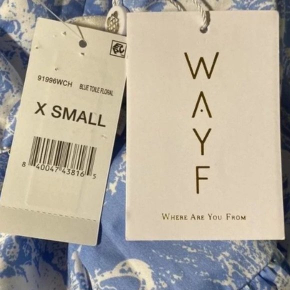 Wayf Mockingbird Cutout Midi Dress Size Small NWT - Picture 3 of 4